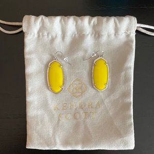 Kendra Scott Elle Yellow Earrings